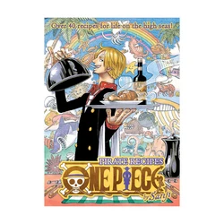 One Piece Anime Book Sanji Figure Chef's Recipe Original Authentic Collectible Books Toys Gifts