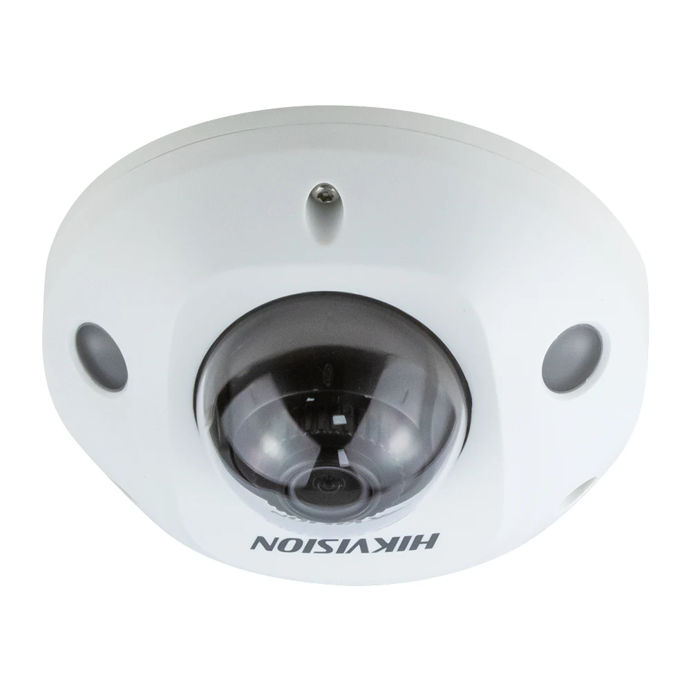 Hikvision 4MP WiFi PoE Vandal-Proof Mini Dome IP Camera AcuSense Built-in Mic Face detection VCA WDR 25/30 fps