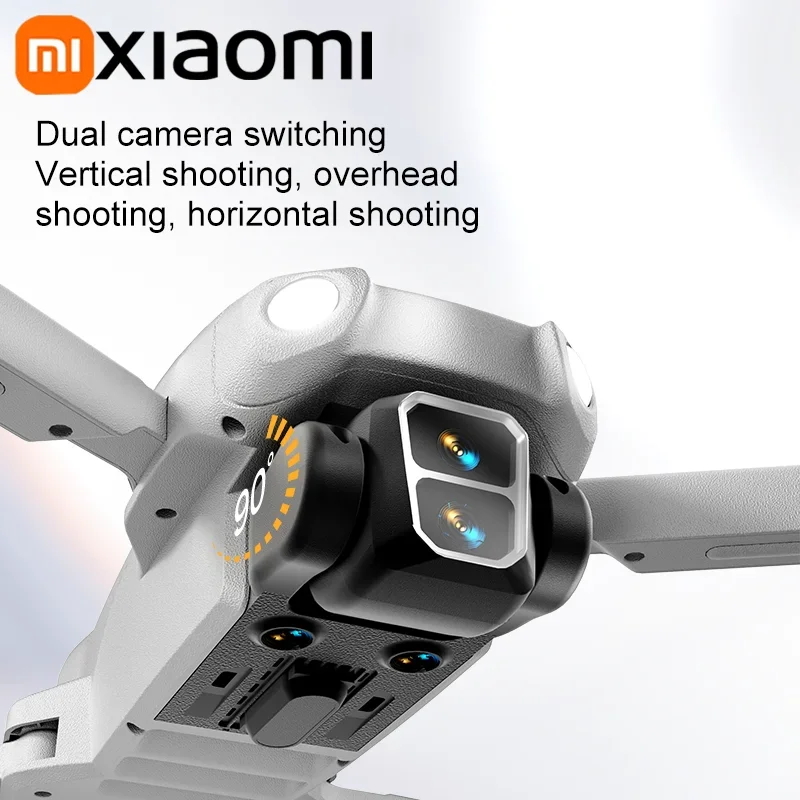 Xiaomi a888 pro vr drone 8k profissional aérea hd câmera dupla inteligente evitar obstáculos sem escova de energia dobrável brinquedo uav