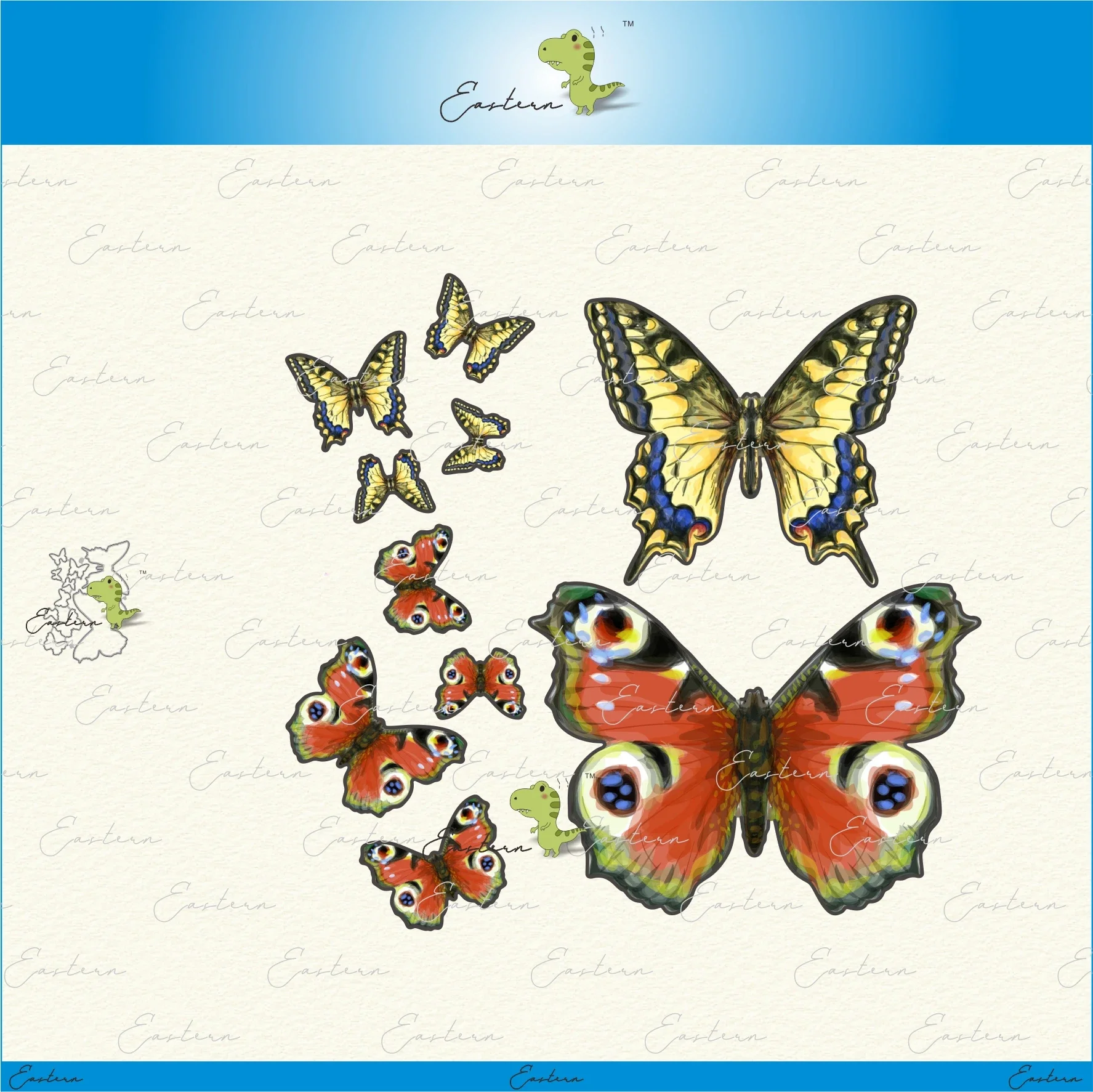 Fluttering Beauties Die Set metal cutting dies 2023 new DIY molds Scrapbooking Paper Making die cut crafts Printed Sheet