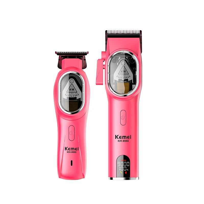 KEMEI Professional Hair Clipper Set  Hair Clippers DLC Adjustable Intelligent Digital Display Electric USB Hair Clippers KM-8502 image 5