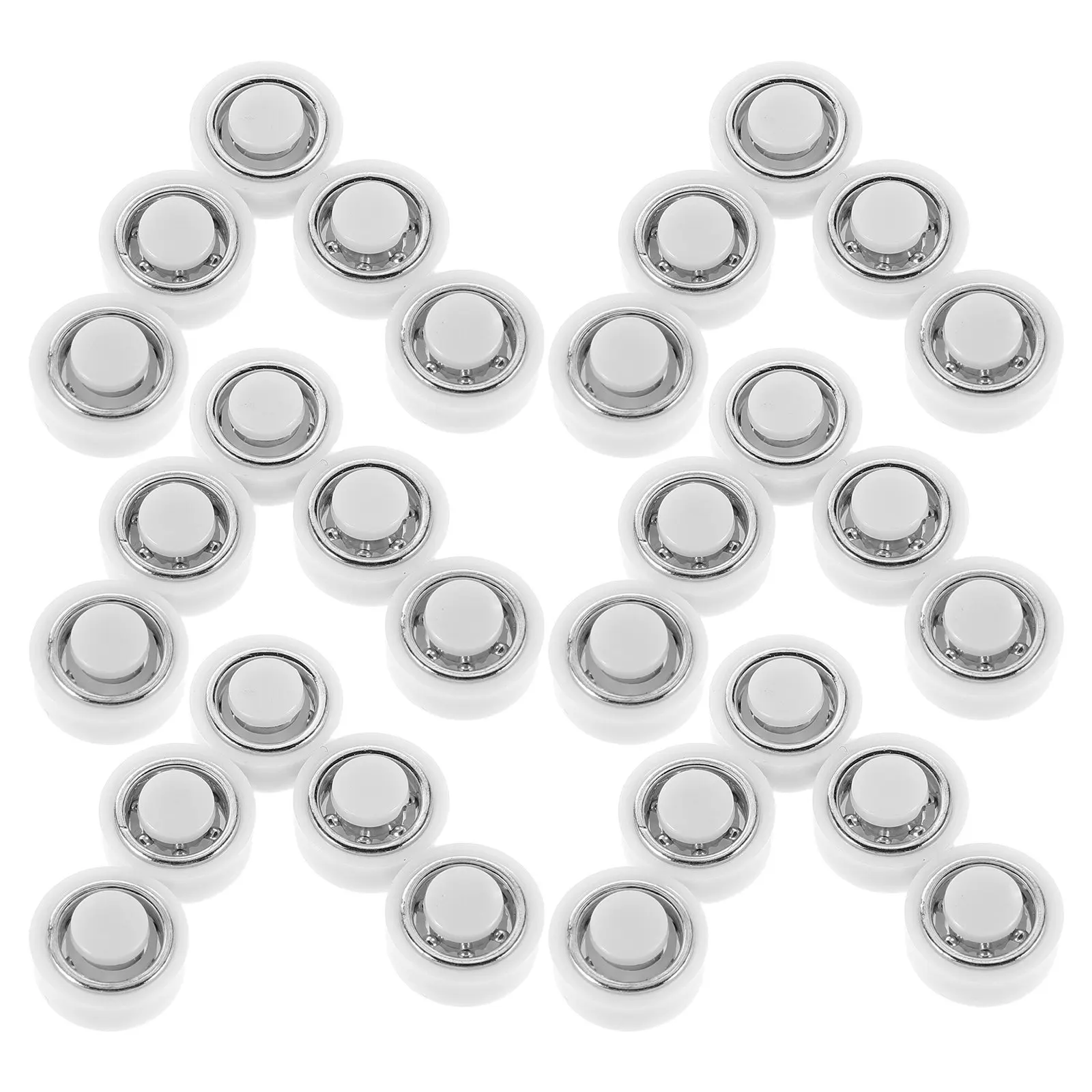 50Pcs Windmill Bearing Replacement Precision Mini Ball Bearings DIY Rotating Base Swivel Bearing for Craft Decoration
