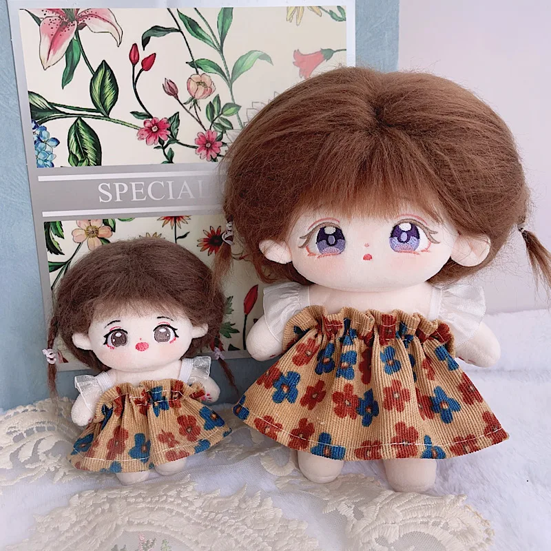 Dolls Accessories 10cm 20cm Doll Clothes Caramel Macchiato Cotton Doll Clothes Beautiful Kawaii Exclusive Design Brithday Gift