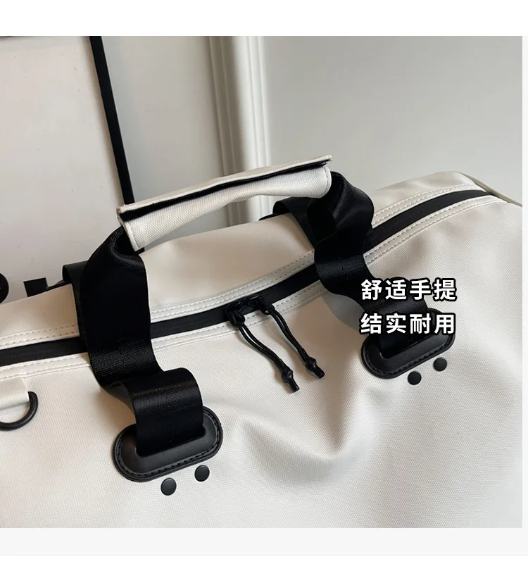 حقيبة يد رياضية متعددة الوظائف للفصل الجاف والرطب مع حزام كتف واحد لاستخدام اللياقة البدنية