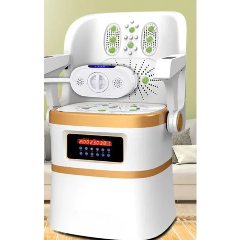 Sitting moxibustion instrument, moxibustion instrument, household physiotherapy instrumen
