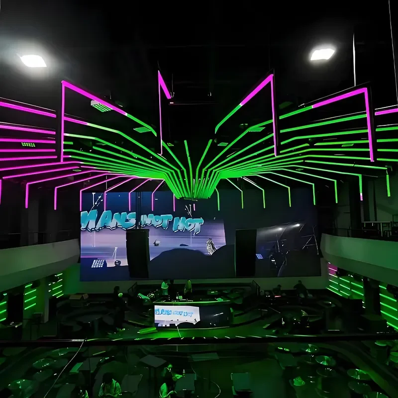 1M 270° Dynamic Stage & DJ Lighting RGBW LED Pixel Tube Light IP67 Rated For Clubs Events Decorations