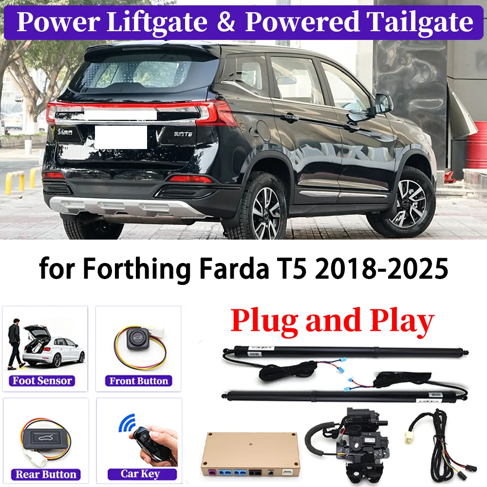 for Forthing Farda T5 2018-2025 OEM Upgrade Car Automatic Power Liftgate Kit Smart Auto Electric Tailgate System Plug and play
