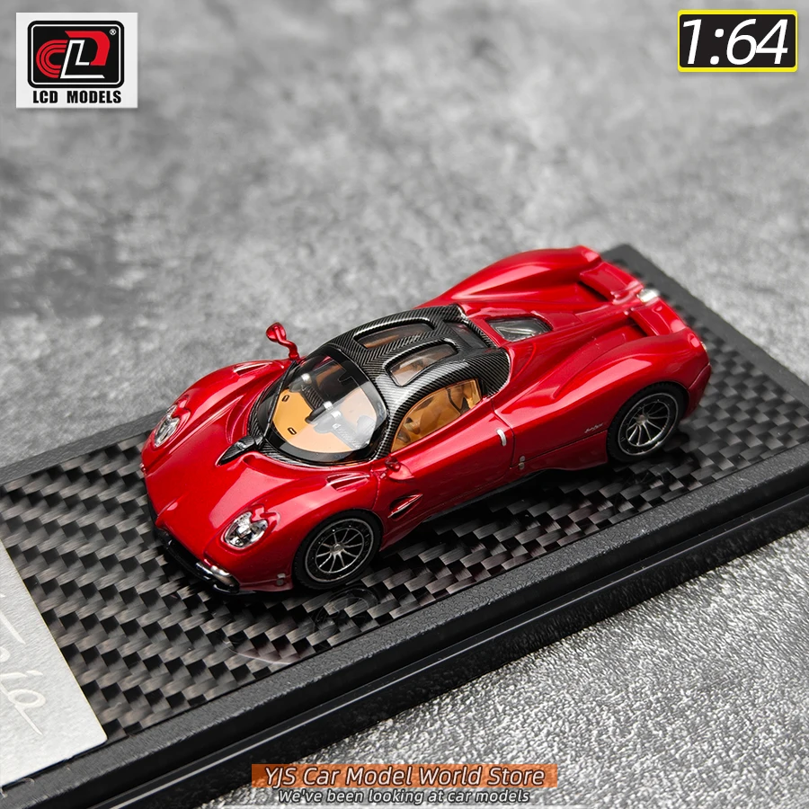 LCD CLD diecast نموذج 1:64 Utopia سيارة رياضية المواد المعدنية نموذج سيارة مجموعة زخرفة ثابتة