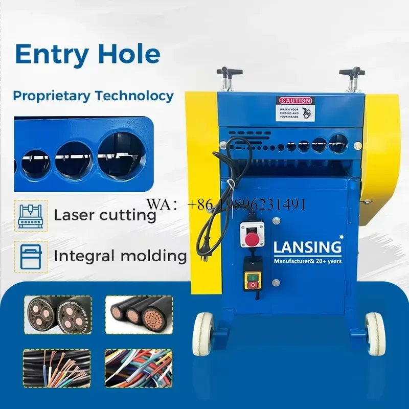 Wmwmnu for F50-1 Compact Portable Industrial Automatic Wire Stripper Entry-Level Model With Pure Copper Motor 1-Year Warranty