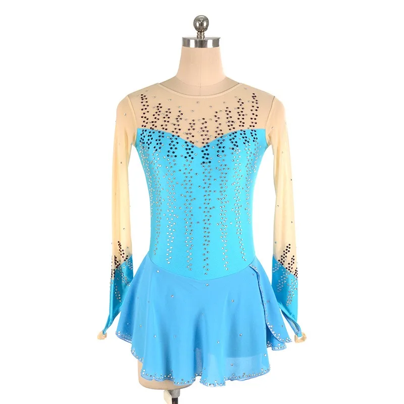 

Customized Children's Adult Figure Skating Dress Girls' Performance Dress Competition Grade Skirt Leotards for Girls