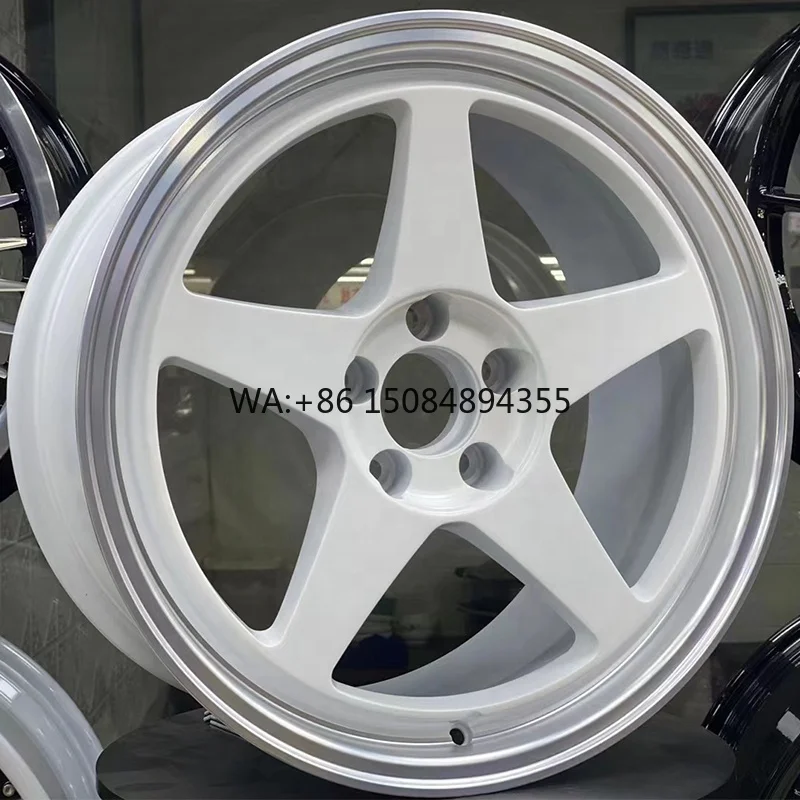 

Высококачественные белые кованые диски с 5 спицами 5X114.3 5X112 из сплава 6061-T6: стильное и улучшенное решение для уличного транспорта