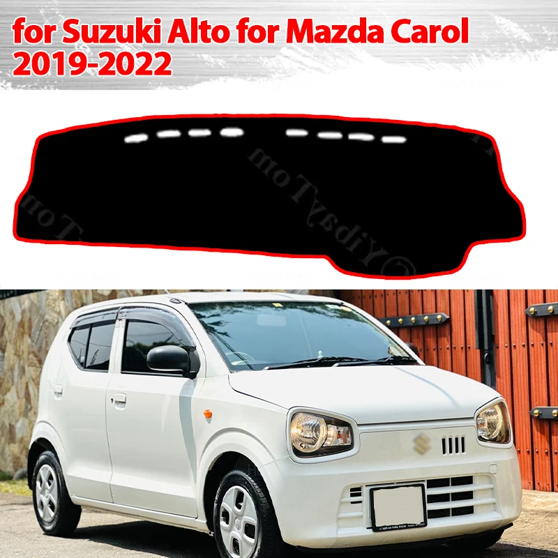 Capa protetora para painel de suzuki alto, para mazda carol 2019-2022, acessórios para carro, painel, guarda-sol, tapete anto-uv