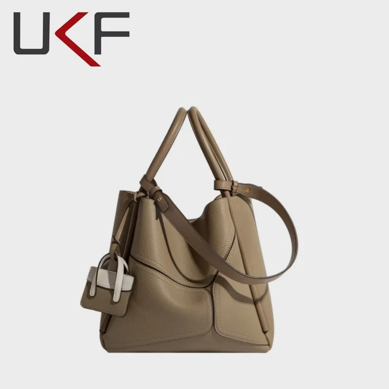 UKF Light Luxury Women's Bag High Quality Handbag New Niche Designer Sense Single Shoulder Messenger Bag сумка женская bolsos