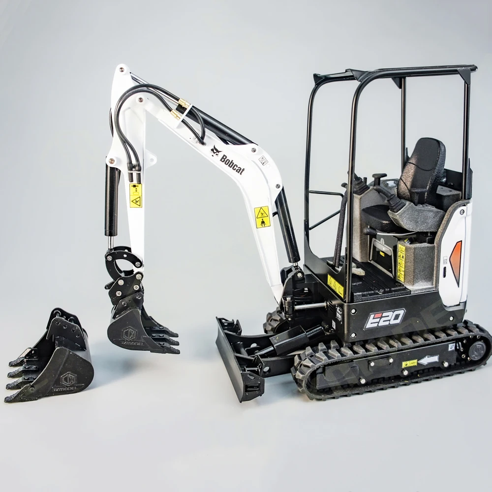 1/14 Mini Metal Excavator RTR JX-E20 JXmodel Electronic Hydraulic Remote Control Desktop Model