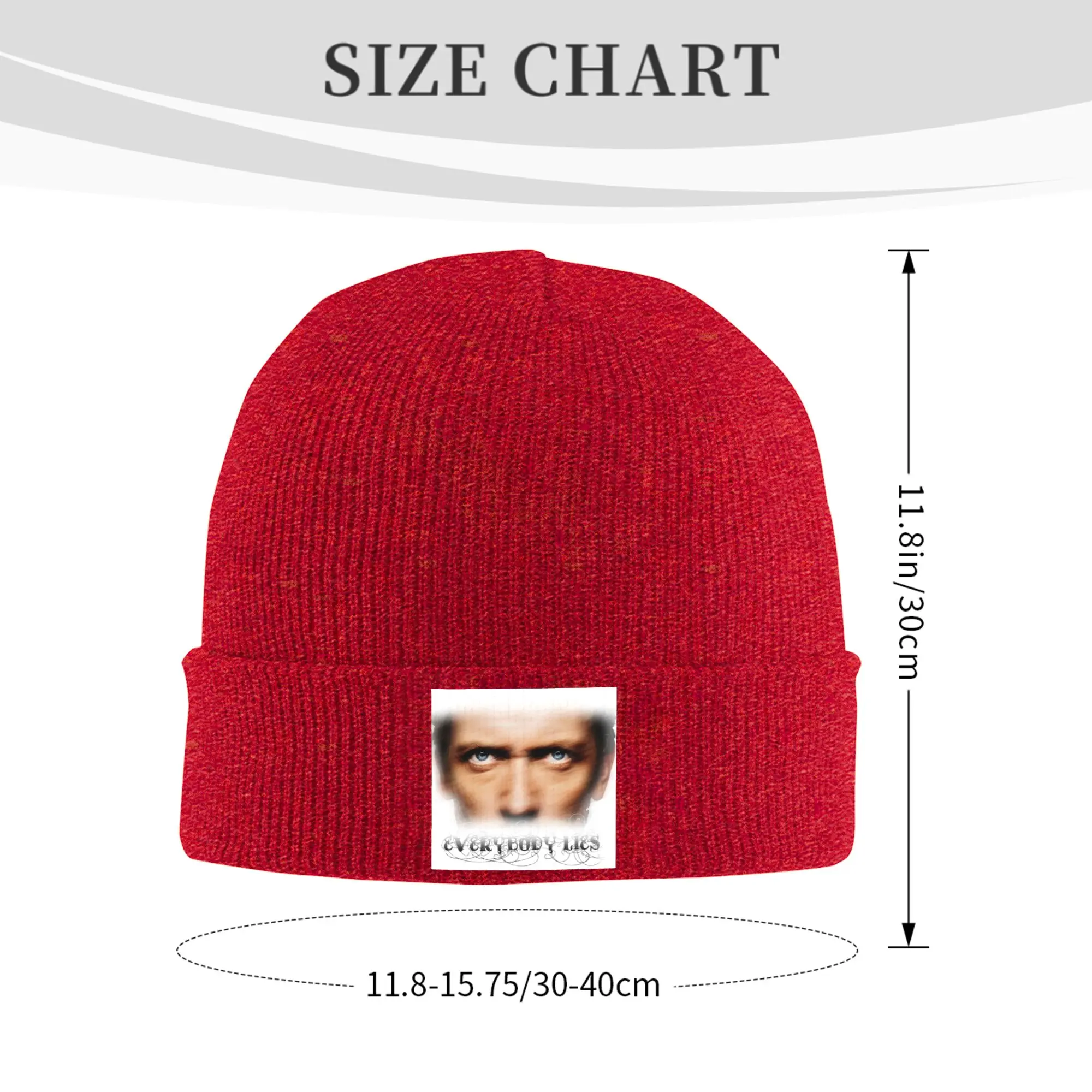 House MD Dr Gregory House Everybody lies Winter Skullies Beanies Hat Warm Autumn Knitted Hats Bonnet Caps for Women Men