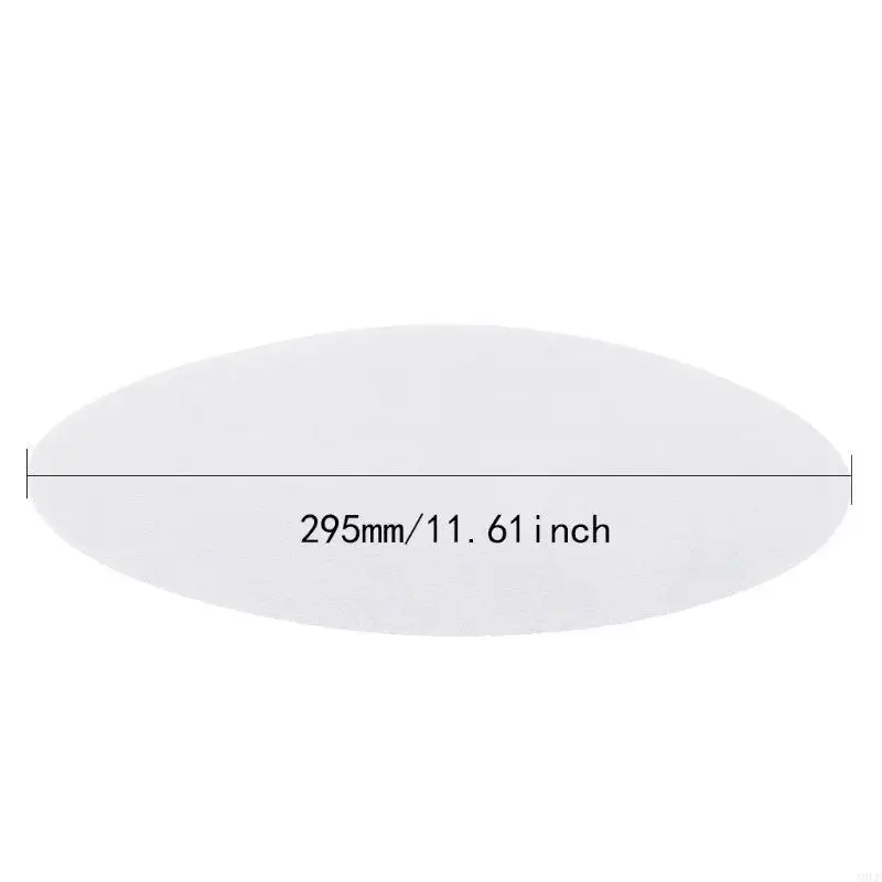 A9LF 3MM Thick Anti-Static Felt Platter Turntable Mat Anti-Vibration Slipmat Audiophi