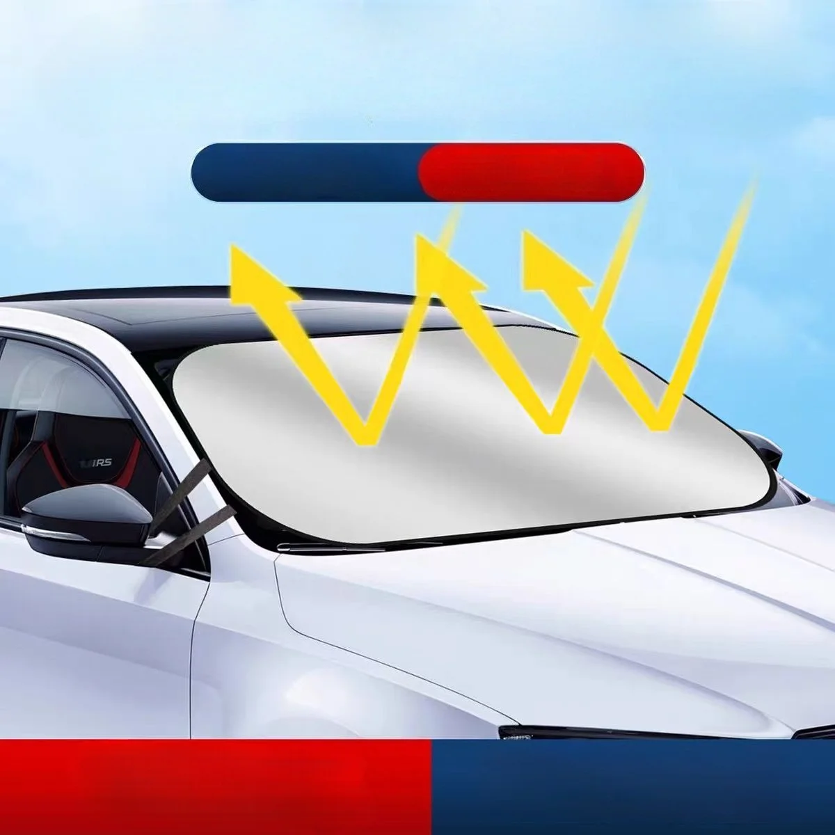 For Changan Deepal S07 Protection Decorative - Anti-UV Car Sun Shade Windshield Sun Shade Blocks Direct Sunlight