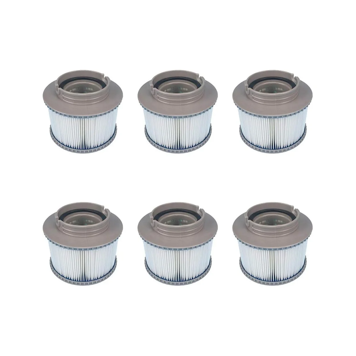 6PCS Replacement Filter for MSPA Filter FD2089, Filter Cartridge Pump Fit All Current MSPA Hot Tubs Pool Filter