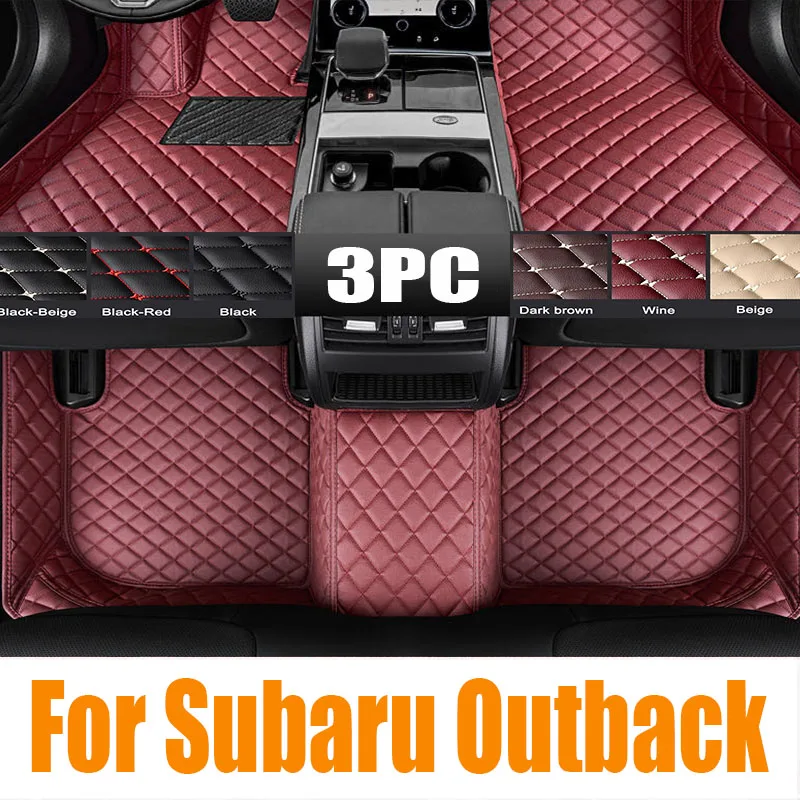 

Car Floor Mat for Subaru Outback 2015~2020 2016 2017 Tray Foot TPE Waterproof Inner Liner Carpet Pad Custom Cover Rug Accessorie