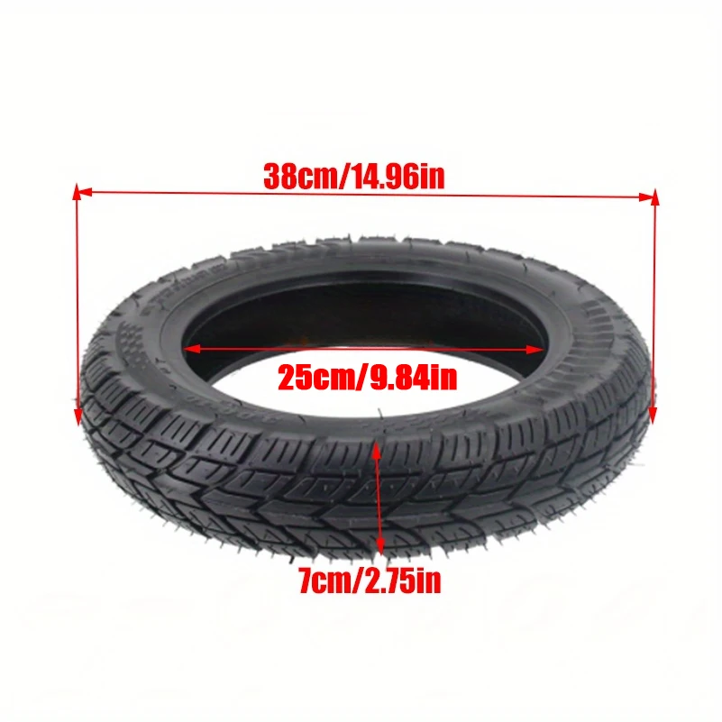 For motorcycle 3.00-10 explosion-proof tires 14 inch vacuum tubeless tires 3.00-10 inner tubes
