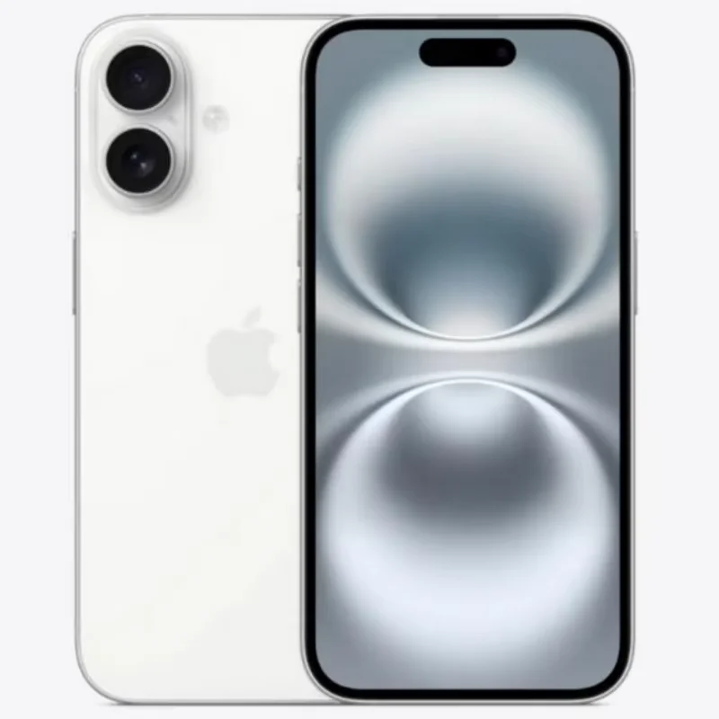 iPhone 16 SIM المادي 6.1 بوصة A18 الهاتف المحمول الأصلي 5G فتح هاتف أبل معرف الوجه 8GB + 128/256/512GB هاتف ذكي ثنائي الشريحة