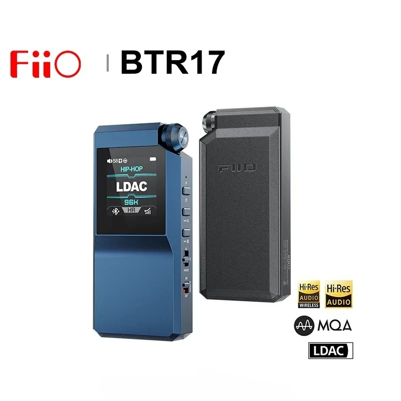 FiiO BTR17 Hi-res HIFI Headphone Amplifier Bluetooth AMP MQA USB DAC THX AAA 3.5mm 4.4mm Balanced Output DSD256 LDAC
