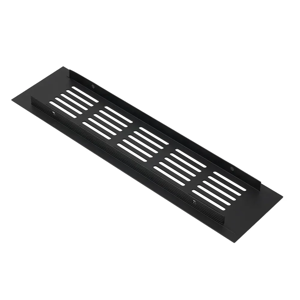 Alumínio Alloy Air Vent para Roupeiro, Grelha de Ventilação Prática, Roupeiros e Sapato-Capa, Novo