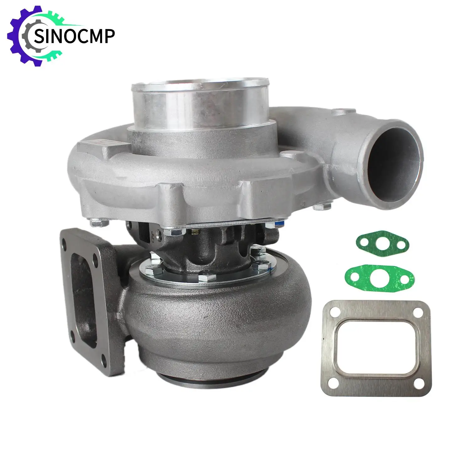T76 Turbo Charger Turbocharger T4 0.96 A/R 0.8 A/R Trim 600+ HP 76mm Turbo Compressor V6 V8 Cars Universal Accessories Parts