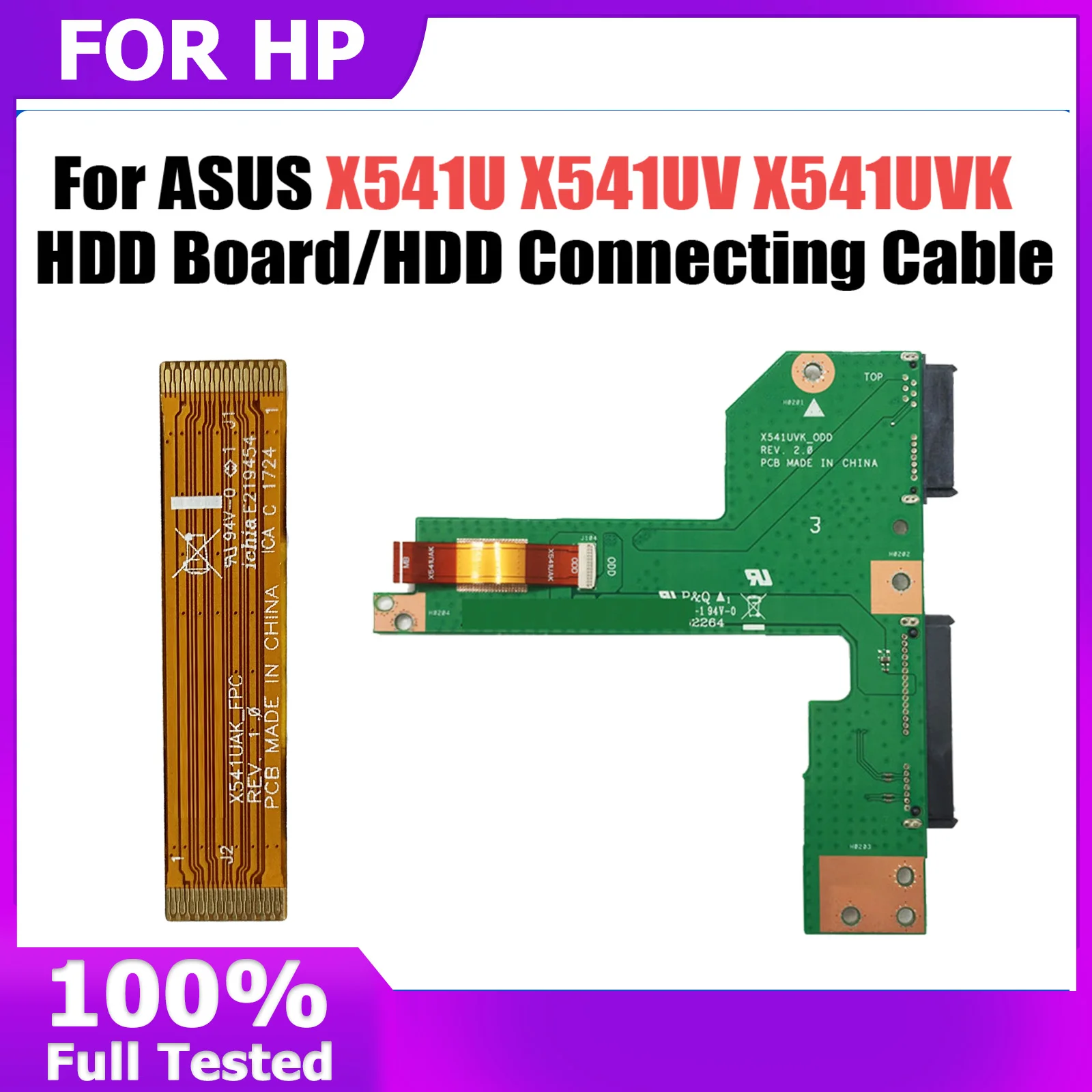 New For Asus X541U X541UV X541UVK X541UA X541UAK R540U HDD board HDD Connecting line w/ Cable