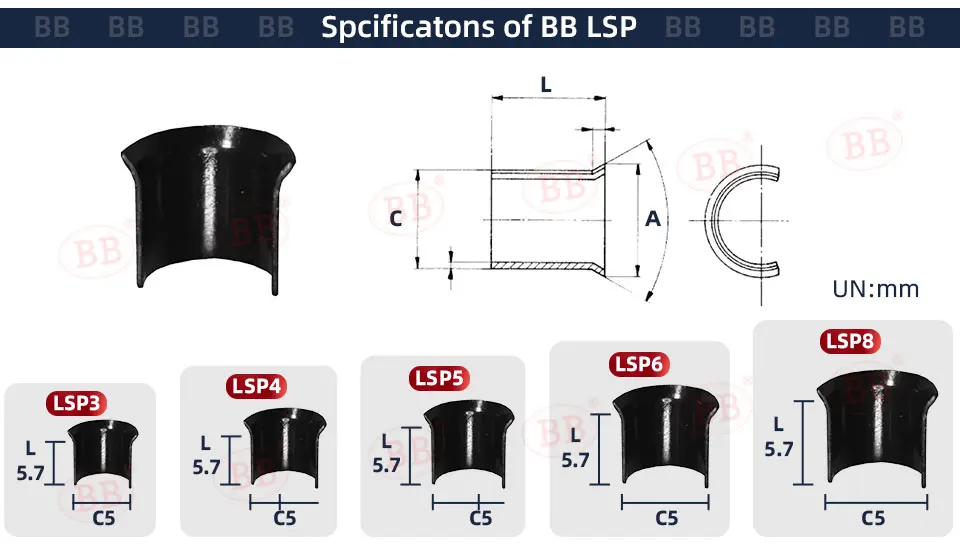 BB CTM MCS LV LBK Screw Clamp Inner Hexagon Pin Screw Lever Screw CNC Lathe Turning Cutting Tools Parts CTM510