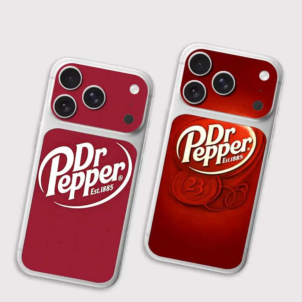 

Carbonated Beverages Brand D-Dr P-Pepper For Apple IPhone 17 Pro 17 Pro Max Back Cover Decal Wrap Rear Protective Sticker Film