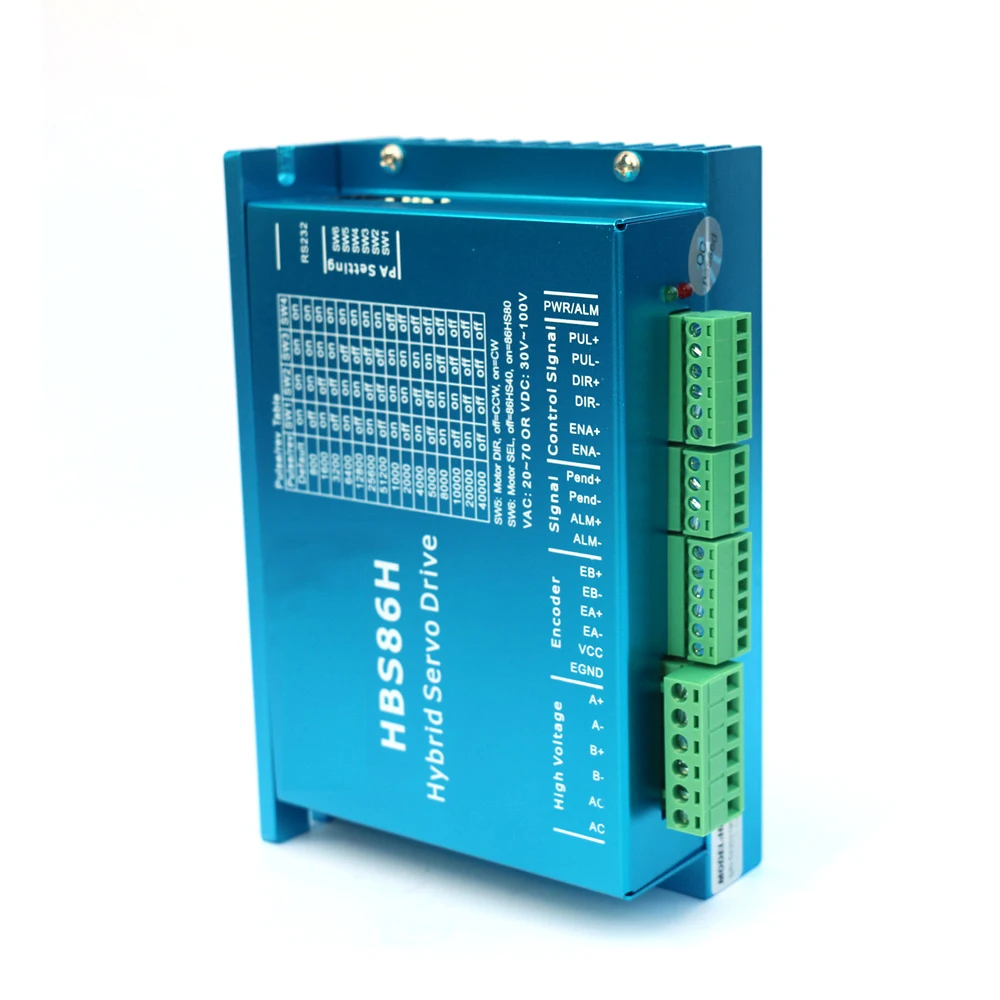 Servo Driver HBS86H Voltage 80V NEMA34 Motor Controller