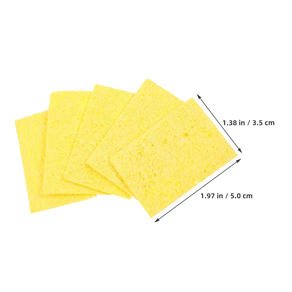 ฟองน้ำทำความสะอาดหัวแร้งบัดกรี 10 ชิ้น แบบสี่เหลี่ยม สำหรับเครื่องมือบัดกรี ฟองน้ำทำความสะอาดหัวแร้ง