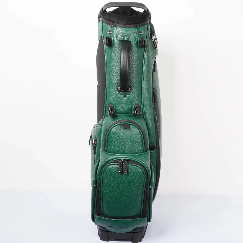 Customized hot-selling professional PU mixed golf , waterproof and durable design, zipper opening and closing, 9 * 35 inch size,