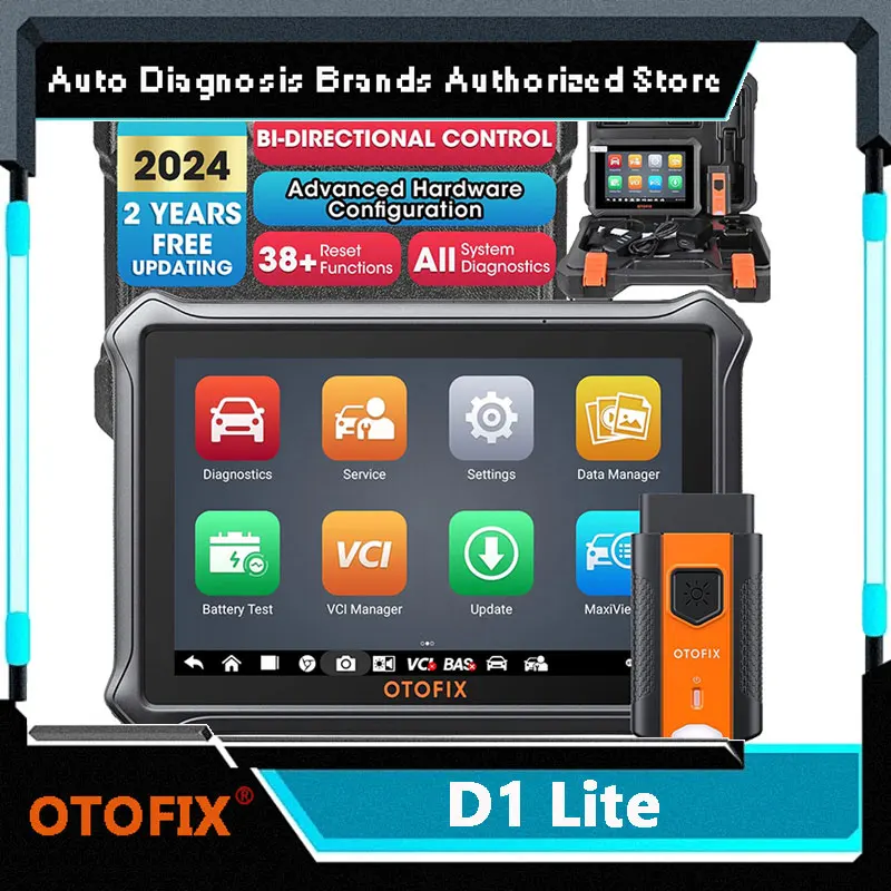 

OTOFIX D1 Lite OBD2 Scanner Car Diagnostic Tool Code Reader Bluetooth Wireless Bi-Directional Control Automotive Scan Tool