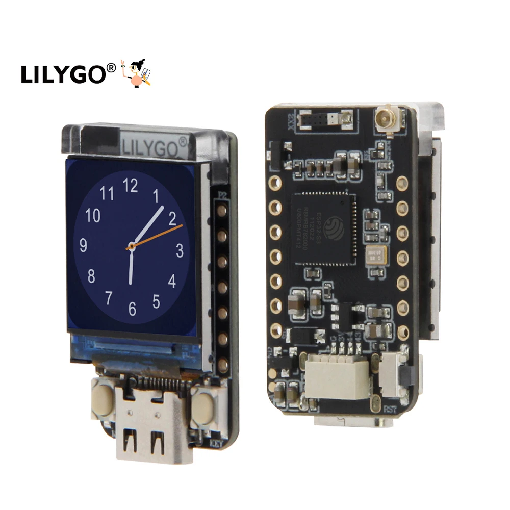 T-QT Pro ESP32-S3 Development Board 0.85'' Full Color LCD Screen WIFI Bluetooth Module Programmable Board Kit
