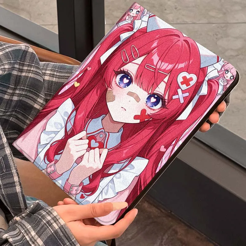 Rem Anime Beautiful Fashion For Xiaomi Redmi Mi Pad 4 5 6 6s 7 7s SE Pro 2 11 Plus Max 12.4 11 11.2 12.5 8.7 inch Tablet Case view 6