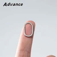 Small Keyring DIY Titanium Alloy Key Ring Buckle Outdoor Tool EDC 4