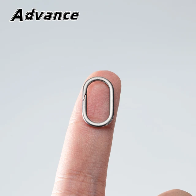 Small Keyring DIY Titanium Alloy Key Ring Buckle Outdoor Tool EDC 4 Small Keyring DIY Titanium Alloy Key Ring Buckle Outdoor Tool EDC 4