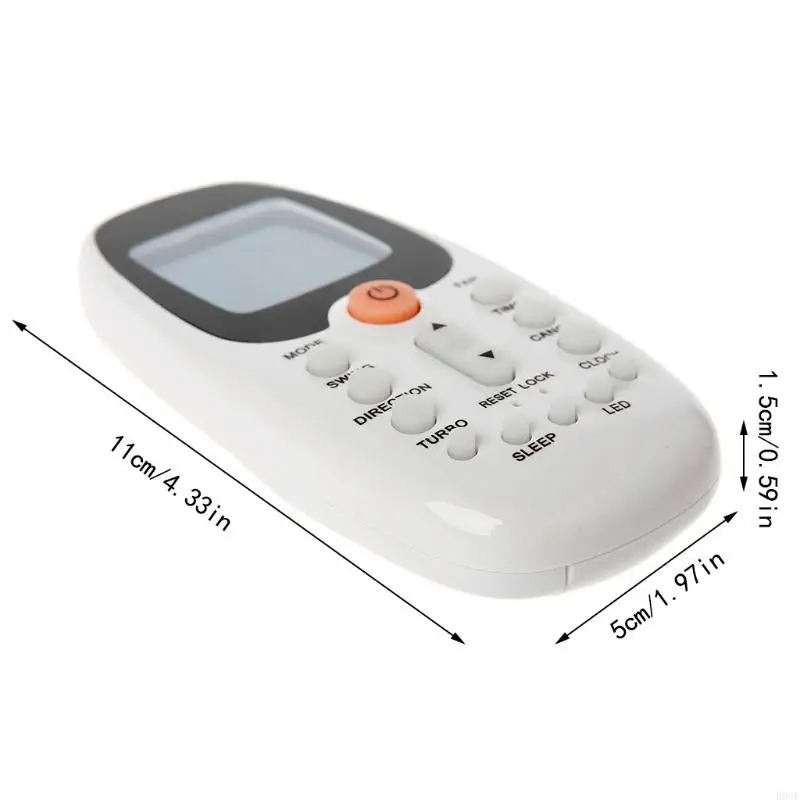 B03F Universal Air Conditioner Remote Control Replacement for Midea Komeco Comfee R06 BGCE R06 BGE Air Condition