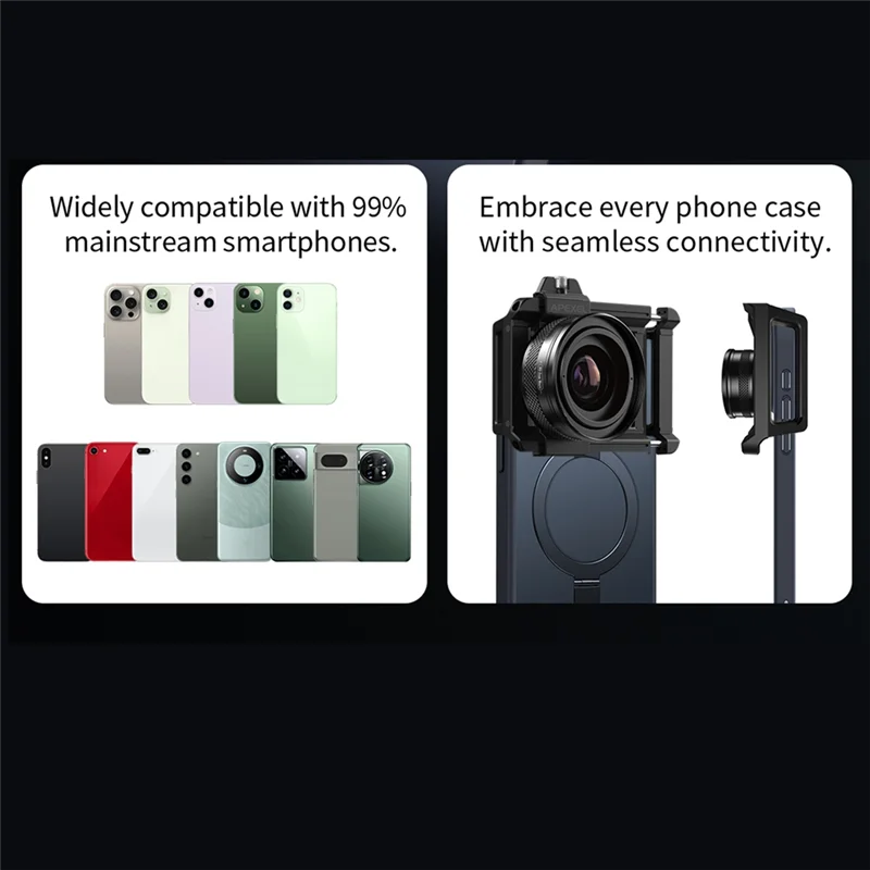 

For APEXEL-ZM100MM Lens Zoom Macro 20X Lens Telephoto Macro Magnifier Professional Photography Lens For Iphone Samsung