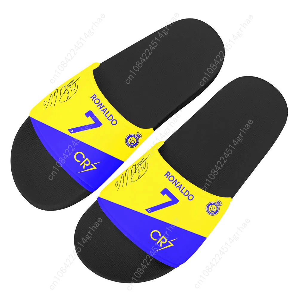Sendal AI Najd Pria Wanita Remaja CR7 Cristiano Ronaldo Sepatu Air Rumah Sandal Pantai Kolam Renang Sandal Musim Panas Buatan Khusus