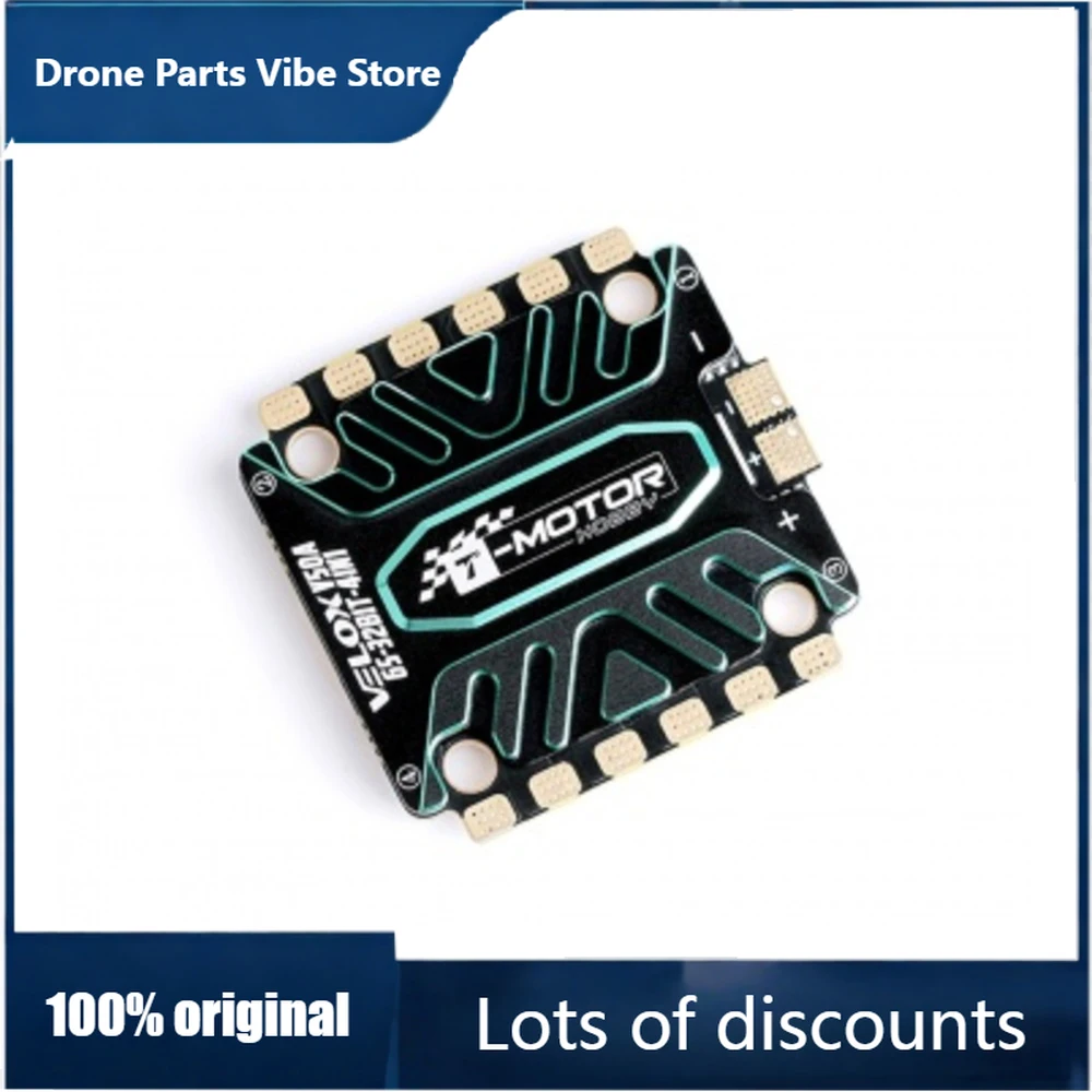

FyT-MOTORHOBBY V50A 4in1 FPV ESC BLHeliSuite32 T4 3-6S 50A Continuous 18.5g 45.4x43.8x8mm 30.5x30.5mm,FPV Speed Controller