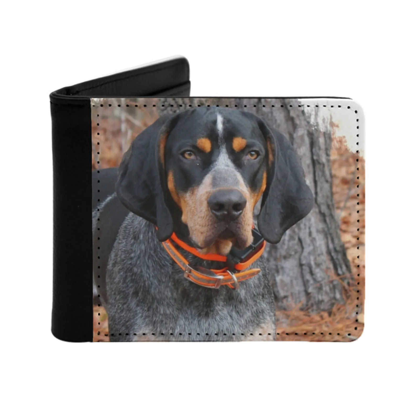 

Мужской кошелек Bluetick Coonhound, кошелек из искусственной кожи, многофункциональный кошелек для кредитных карт Bluetick Bluetick Coonhound Hound Dog Hound