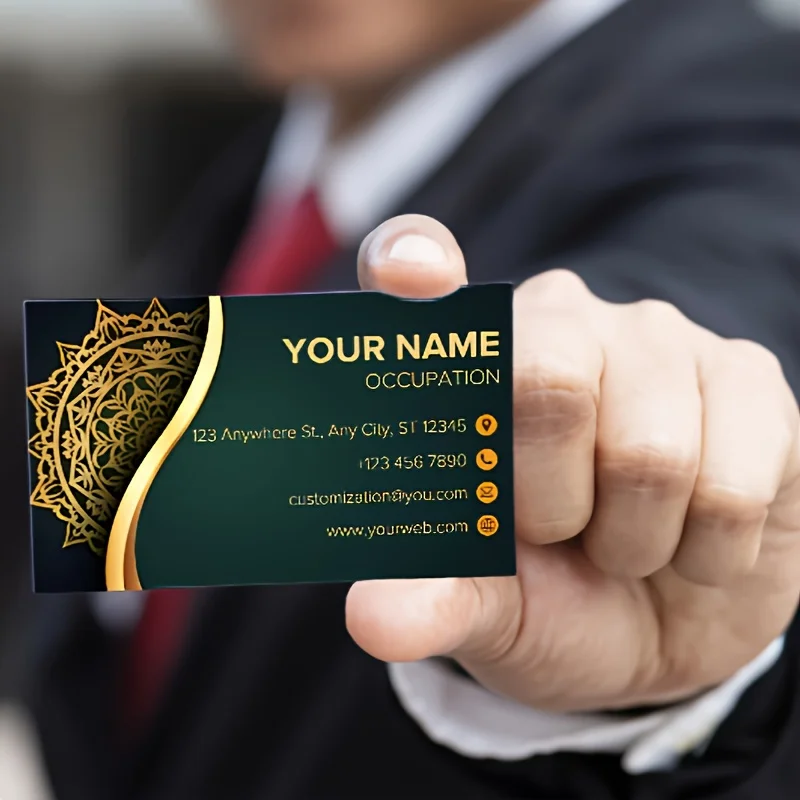 

Customized business ID cards, PVC/pearlescent paper/art paper ，thank-you cards, personalized logos for small businesses, weddin