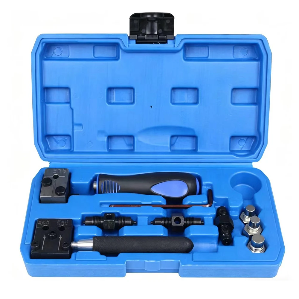 

11PCS Brake Flaring Tool Kit Universal for 4.75mm/6.35mm Brake Lines Best Value for DIY & Garage