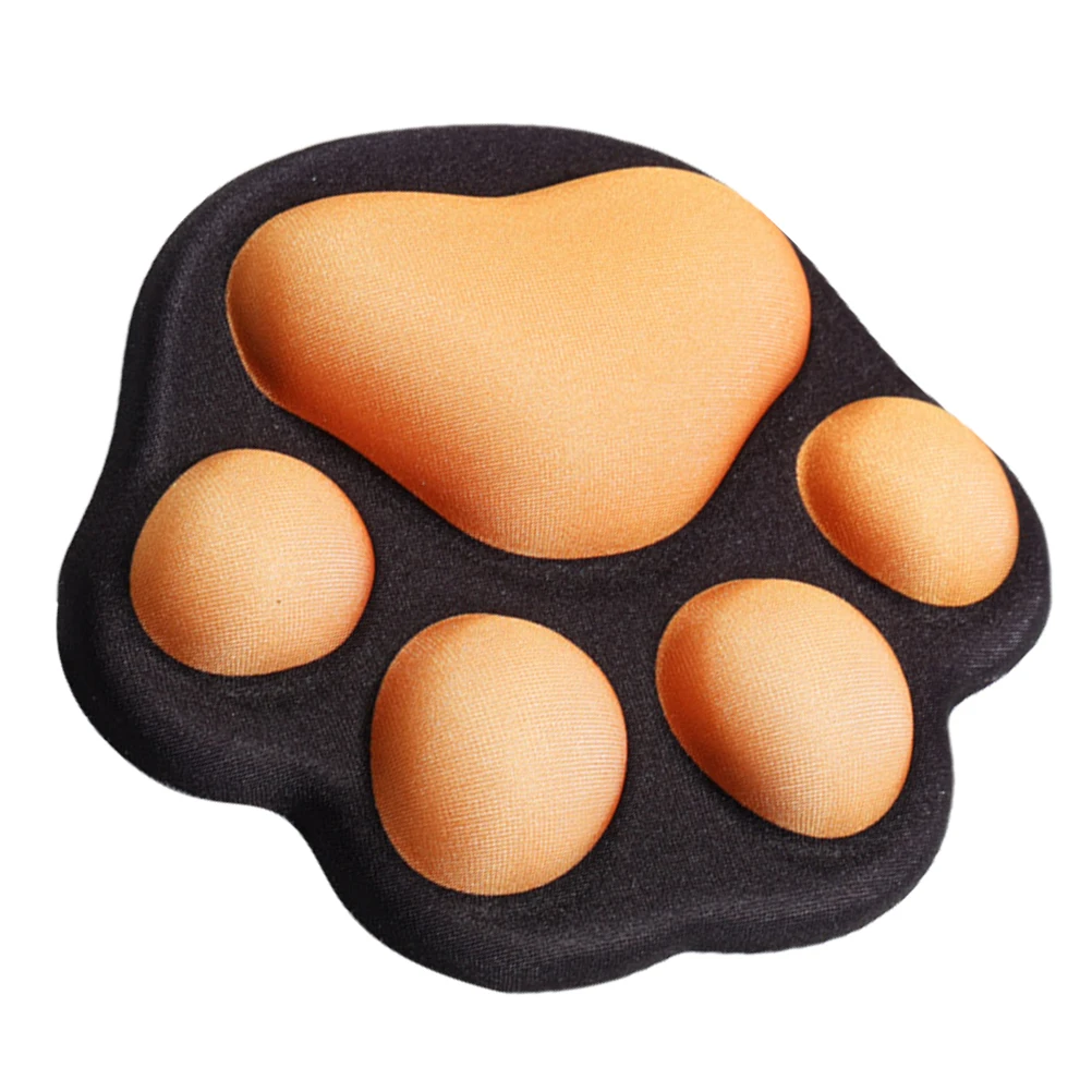 

Cat Claw Wrist Pad Soft Silicone Non Slip Mouse Pad Cute Cat Design Keyboard Mat Office Desk Accessory Wear Resistant