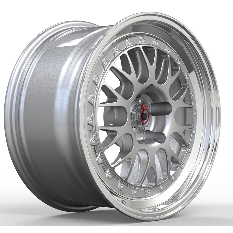 Forged Racing Car Wheels 18-20 Inches 5x120 Polished Brushed Silver Compatible E46 M3 E90 M3 E92 M3 F80  F82 M4 E88 Models