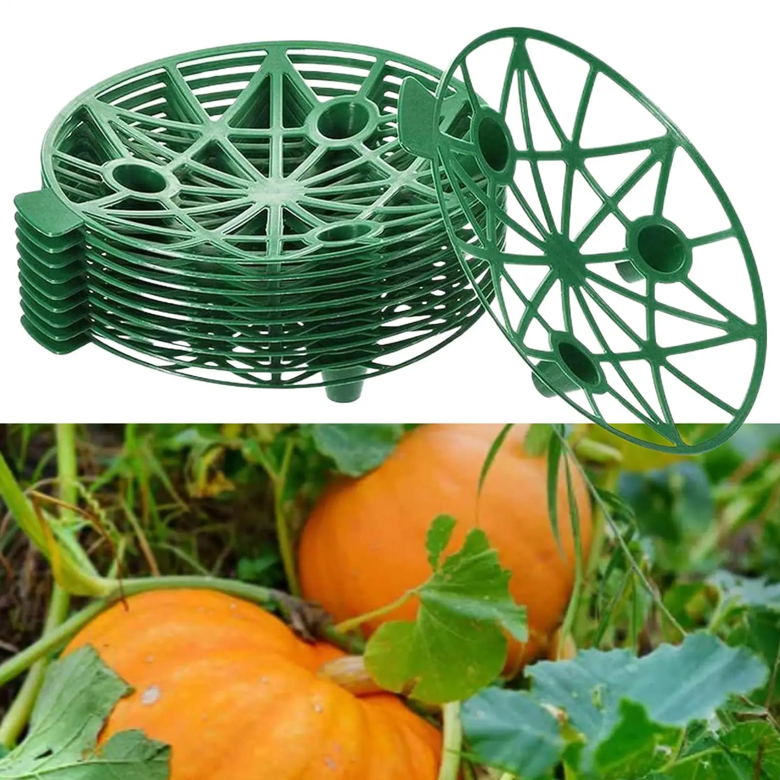 Anti- Rotting Bracket Plastic Stable Tray Watermelon Shelf Gardening Melon And Fruit Tray Household Watermelon Tray Garden Fruit