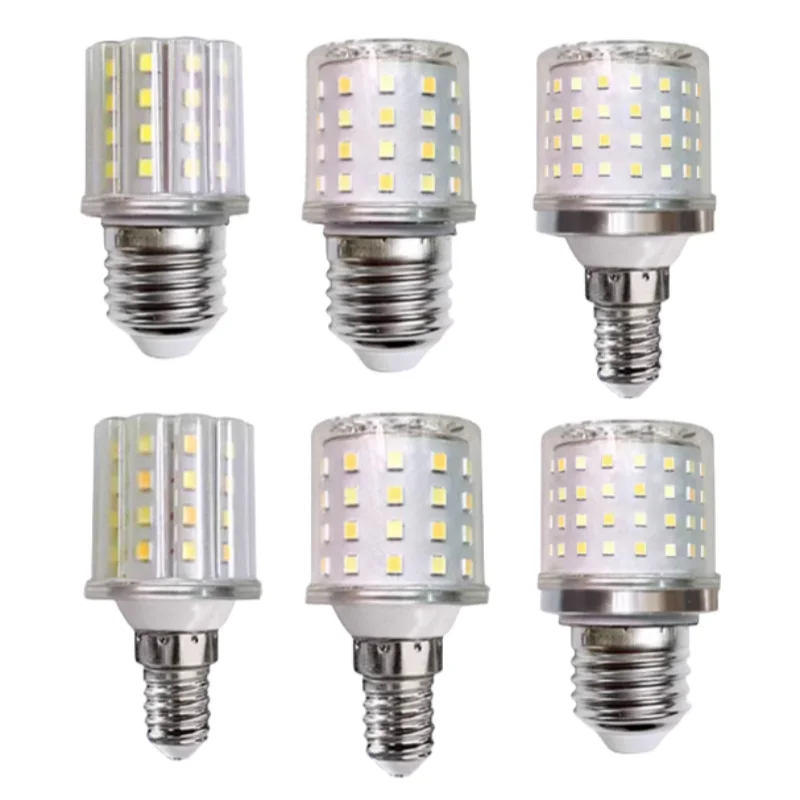 10pcs/lots LED Corn Lamp 9W 12W 16W  220V 110V Strong Light 3000K 4000K 6000K E27 E14 Lamp Holder Home Emergency Lighting